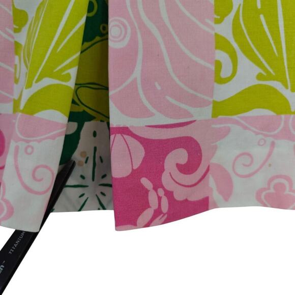 Vintage Lilly Pulitzer Skort Skirt Size 4 Beach Coastal Pocket Pickleball Tennis - Picture 4 of 11